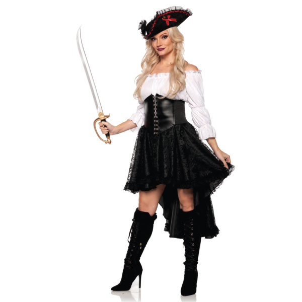 Pirate Wench Adult Costume - GYPSY TREASURE - COSTUMES & COSMETICS