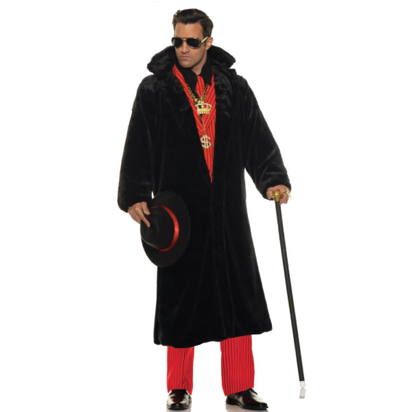Pimp Coat Adult Costume - GYPSY TREASURE - COSTUMES & COSMETICS